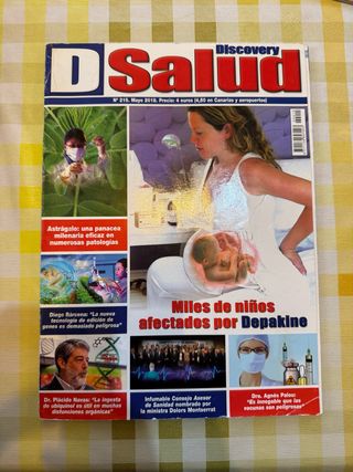 Revista Discovery D salud N215. Mayo 2018