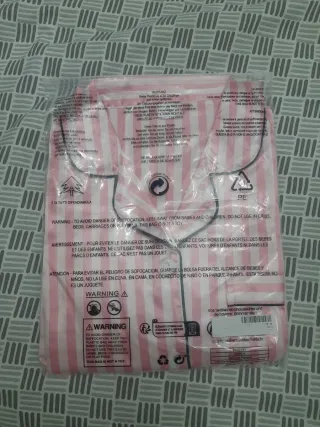 Pijama corto mujer rayas verano