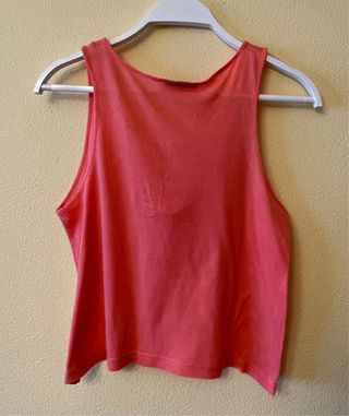 Topshop Camiseta Coral Talla S