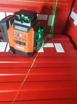 Nivel Láser Hilti PM 30-MG y AG-125 22V