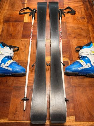 Pack Esquí Infantil Atomic 110 + botas + bastones