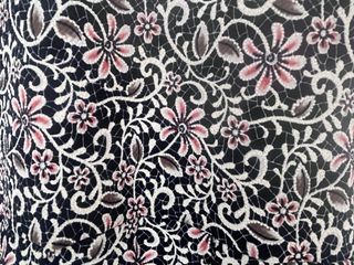 Vestido midi estampado flores