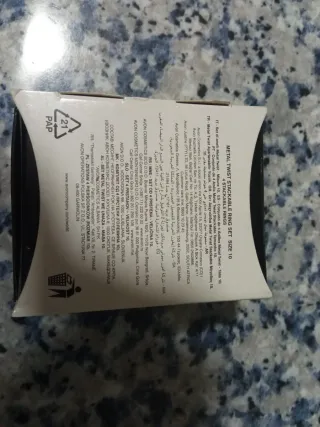 Juego 4 Anillos Dorados y Plateados