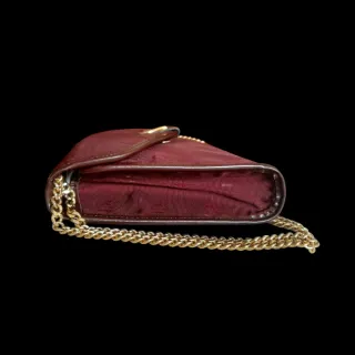 Bolso Dior 30 Montaigne Burdeos 80s