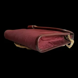 Bolso Dior 30 Montaigne Burdeos 80s