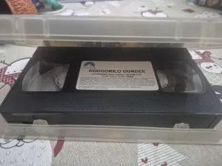 VHS Cocodrilo Dundee Paul Hogan Español