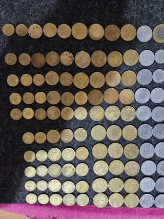 Lotto 165 di monete italiane e francesi