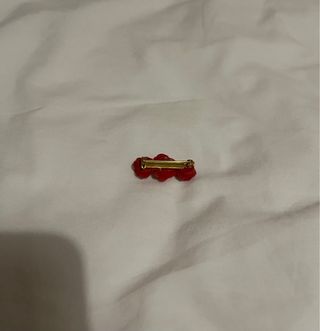 Conjunto flor pendiente broche peinecillo flamenca