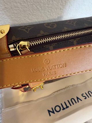 Bolso Louis Vuitton Marrón y Dorado