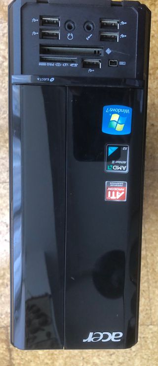 Armazón PC Acer Negro