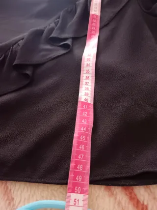 Blusa Bershka Negra Talla M