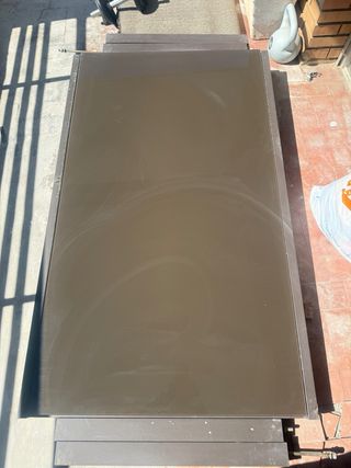 Mesa Jardín Extensible Málaga Tello Cristal