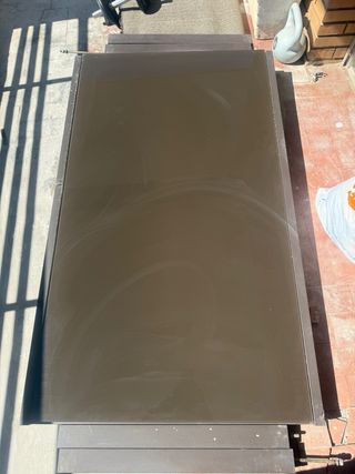 Mesa Jardín Extensible Málaga Tello Cristal