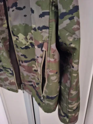 Chaqueta Polar Militar Ejército Camuflaje