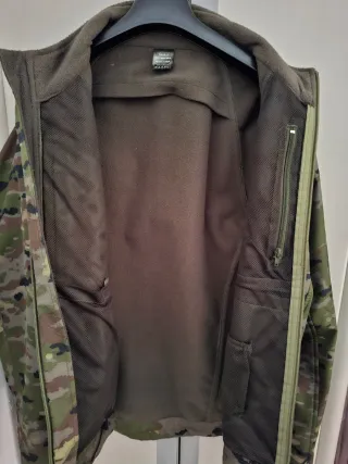 Chaqueta Polar Militar Ejército Camuflaje