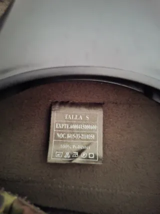 Chaqueta Polar Militar Ejército Camuflaje