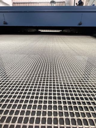 Túnel de secado textil para serigrafía