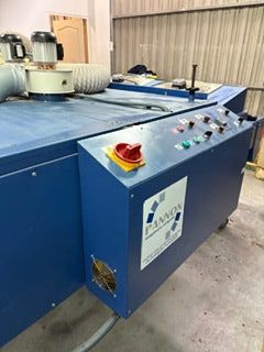 Túnel de secado textil para serigrafía