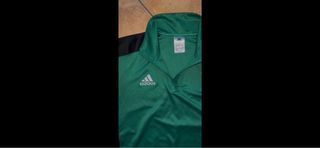 Adidas Training 1/4 Zip Vintage - Green & Black -