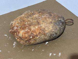 Ancla Antigua de Piedra - Rezón Marinero