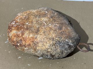 Ancla Antigua de Piedra - Rezón Marinero