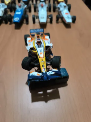 Coche F1 Scalextric Fernando Alonso