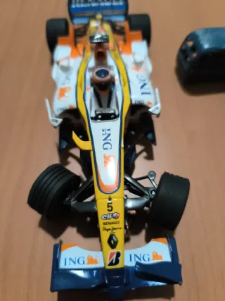 Coche F1 Scalextric Fernando Alonso
