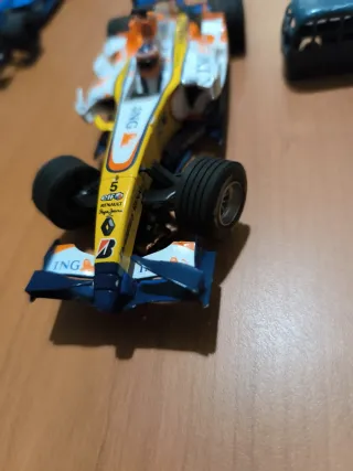 Coche F1 Scalextric Fernando Alonso