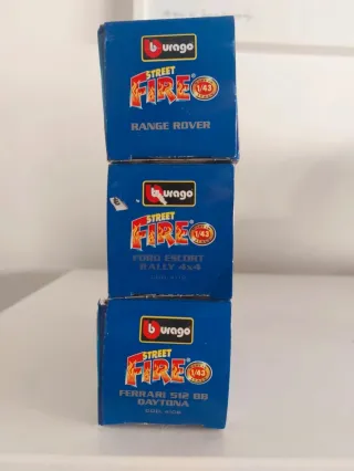 Bburago Street Fire 1/43 Made in Italy