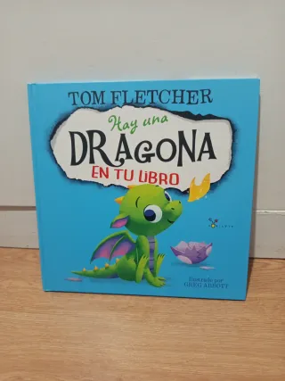 Libro infantil Hay una dragona en tu libro