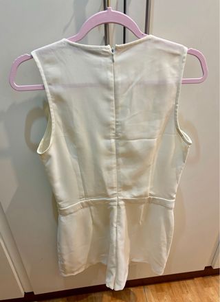 Mono blanco Stradivarius