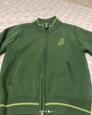 Chaqueta verde Fundación FESD Talla 4