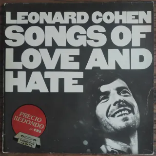 LP Songs of Love and Hate - Leonard Cohen