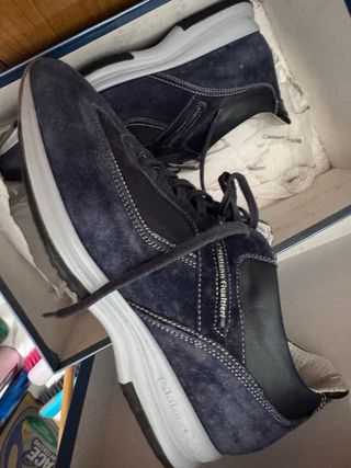 Scarpe uomo Cristiano Gualtieri blu/grigie