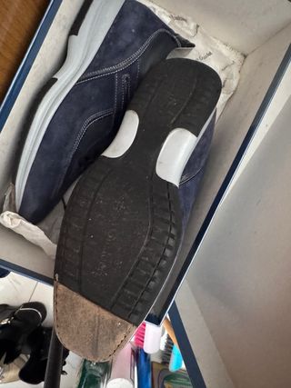 Scarpe uomo Cristiano Gualtieri blu/grigie