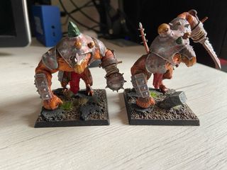 2 Ratas Ogro Skaven 3D