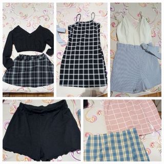 Conjunto Shein Talla S Crop Top y Falda