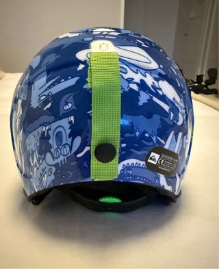 Casco y gafas de esquí infantil Quiksilver