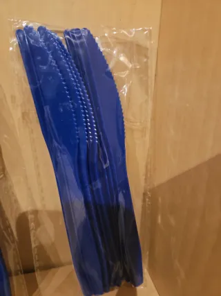 10 Cuchillos,10 tenedores y 10 Cucharas Infantiles