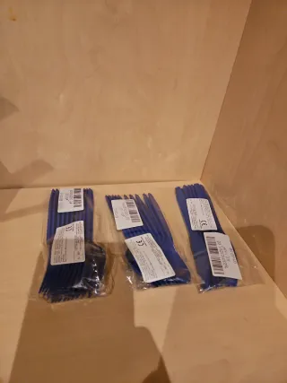 10 Cuchillos,10 tenedores y 10 Cucharas Infantiles