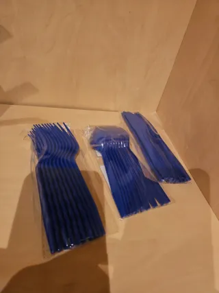 10 Cuchillos,10 tenedores y 10 Cucharas Infantiles