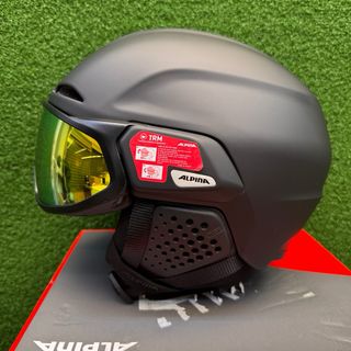 Casco Alpina Alto Q-Lite Negro Mate Dorado 51-55cm