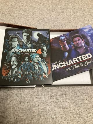 Steelbook Uncharted 4: El Desenlace del Ladrón PS4