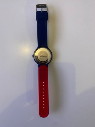 Reloj Lacoste Original Azul y Rojo