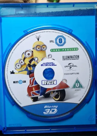 Blu-ray 3D Los Minions