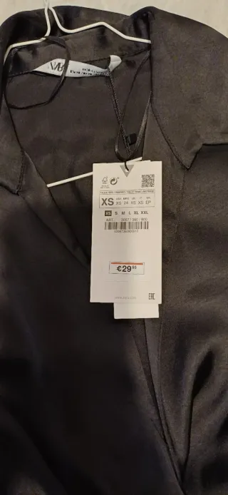 Vestido negro Zara nuevo