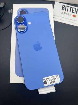 iPhone 16 128GB NUEVO/ GARANTÍA! CAMBIOS!