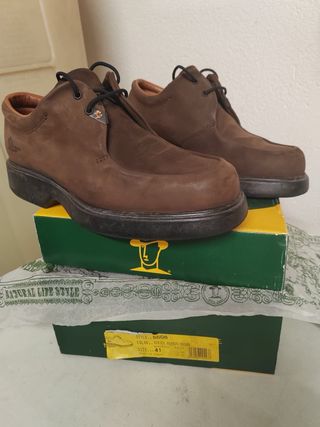 Zapatos Panama Jack Marrón Talla 41