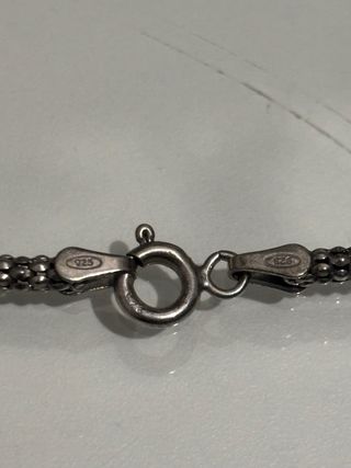 Cadena de plata fina