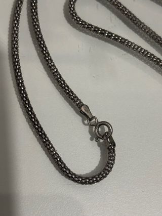 Cadena de plata fina